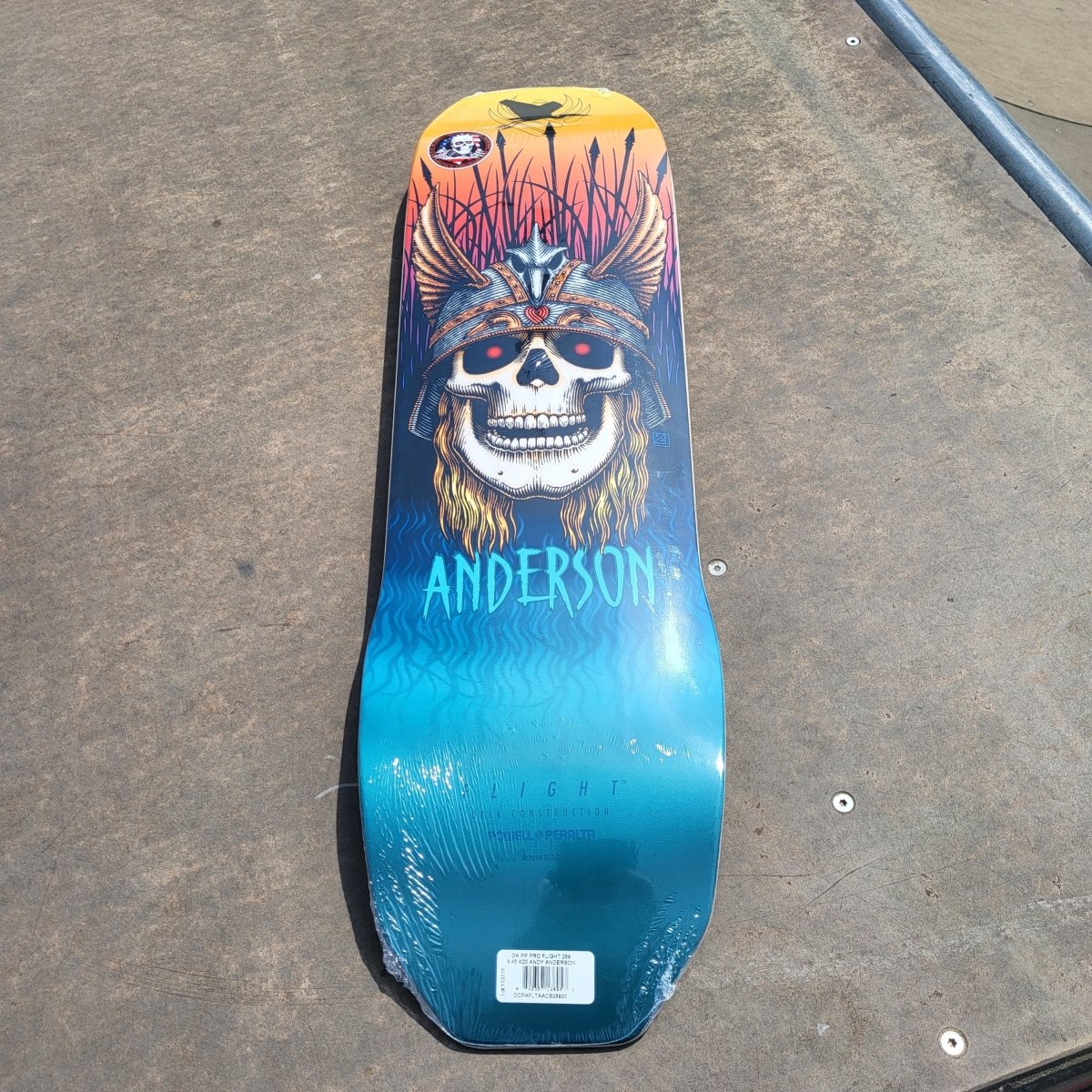 Powell-Peralta Flight Pro Shape 289 Andy Anderson Heron 8.45" Deck - Skateboard-Decks - Rollbrett Mission