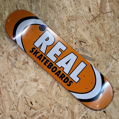 Real Team Classic Oval Kids Orange Deck - Skateboard-Decks - Rollbrett Mission