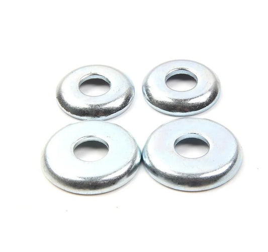 Rellik Cup Washer Set silber - Skateboard-Kleinteile - Rollbrett Mission