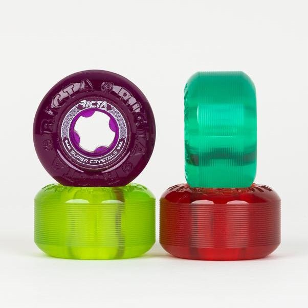 Ricta Asta Super Crystal Multicolor 95A Wheels - Skateboard-Rollen - Rollbrett Mission