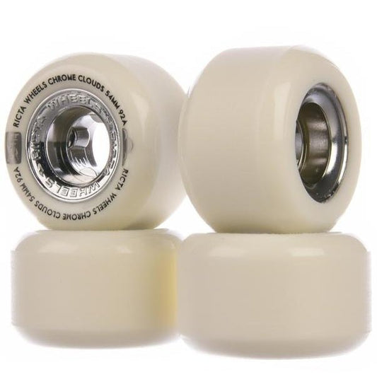 Ricta Chrome Clouds Wheels 92A - Skateboard-Rollen - Rollbrett Mission
