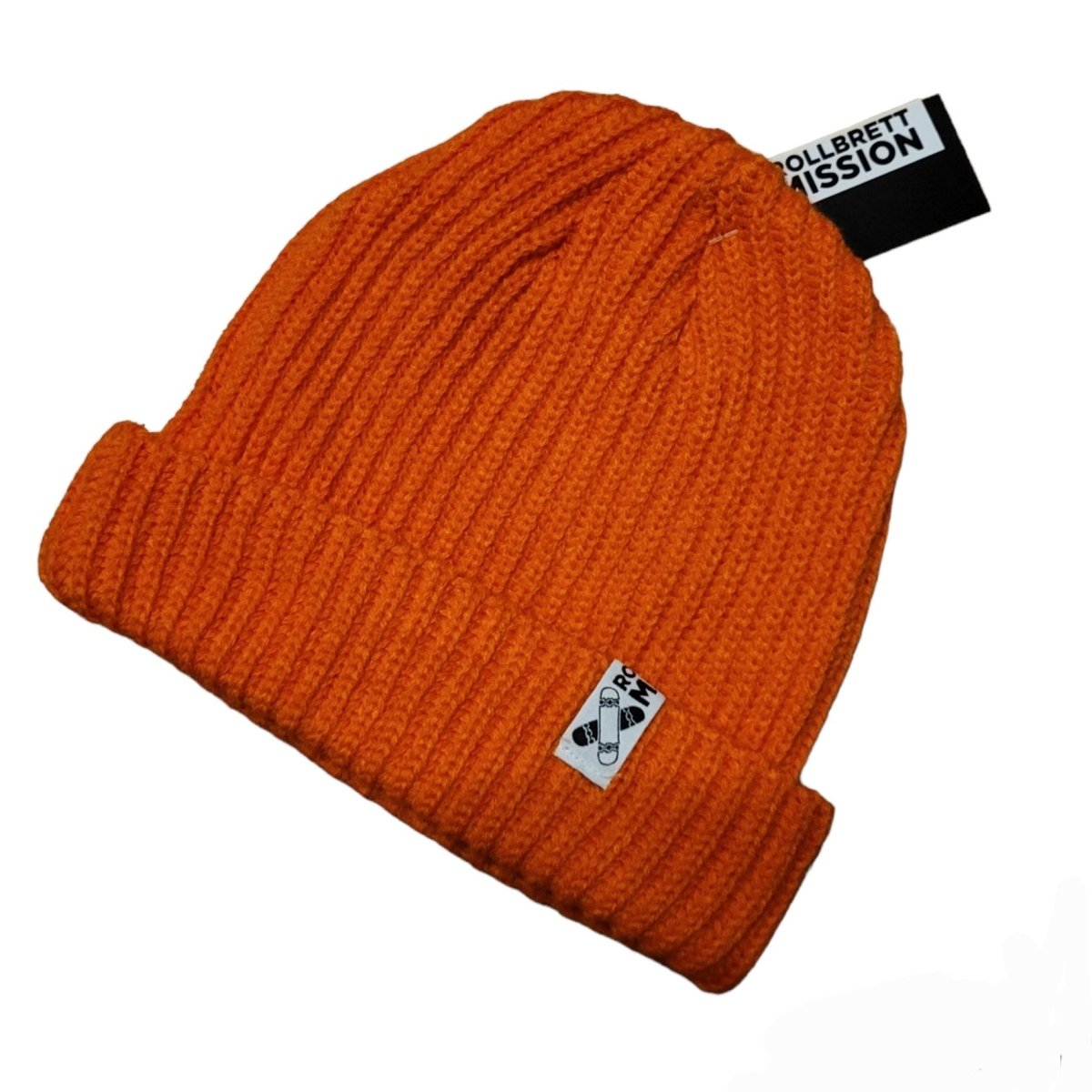Rollbrett Mission Beanie Fischermütze orange - Kopfbekleidung & -tücher - Rollbrett Mission