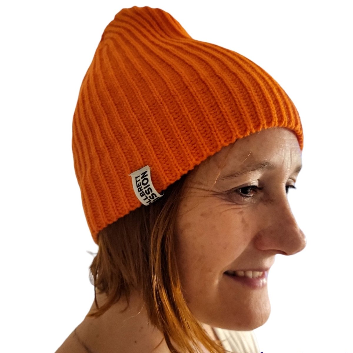 Rollbrett Mission Beanie Fischermütze orange - Kopfbekleidung & -tücher - Rollbrett Mission
