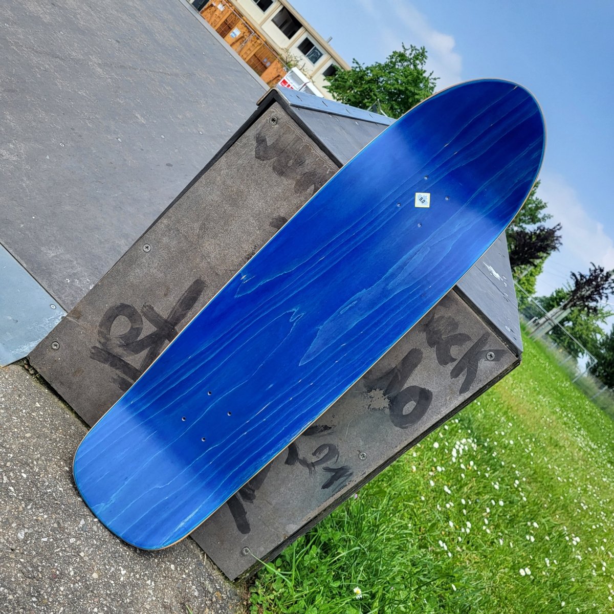 Rollbrett Mission Black Pool Cruiser Deck 9.0" - Skateboard-Decks - Rollbrett Mission