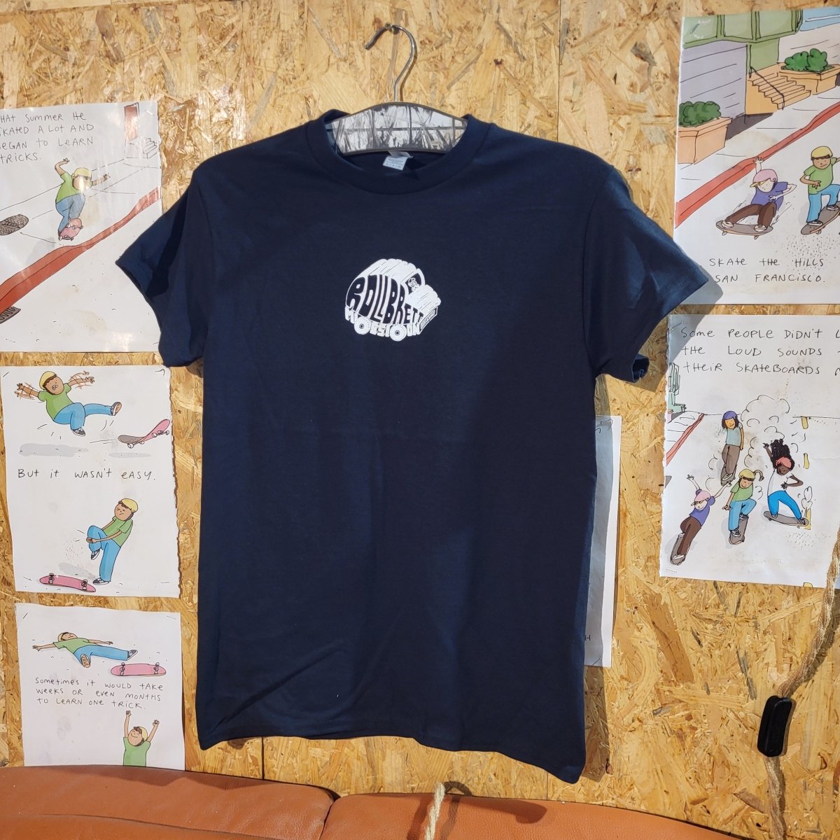 Rollbrett Mission Gabbo Mobil T-Shirt schwarz - Shirts & Tops - Rollbrett Mission