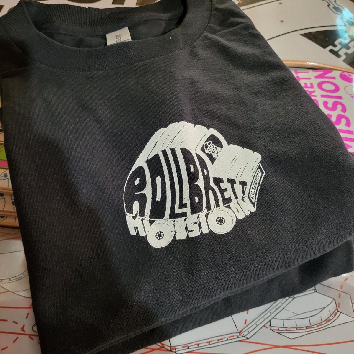 Rollbrett Mission Gabbo Mobil T-Shirt schwarz - Shirts & Tops - Rollbrett Mission