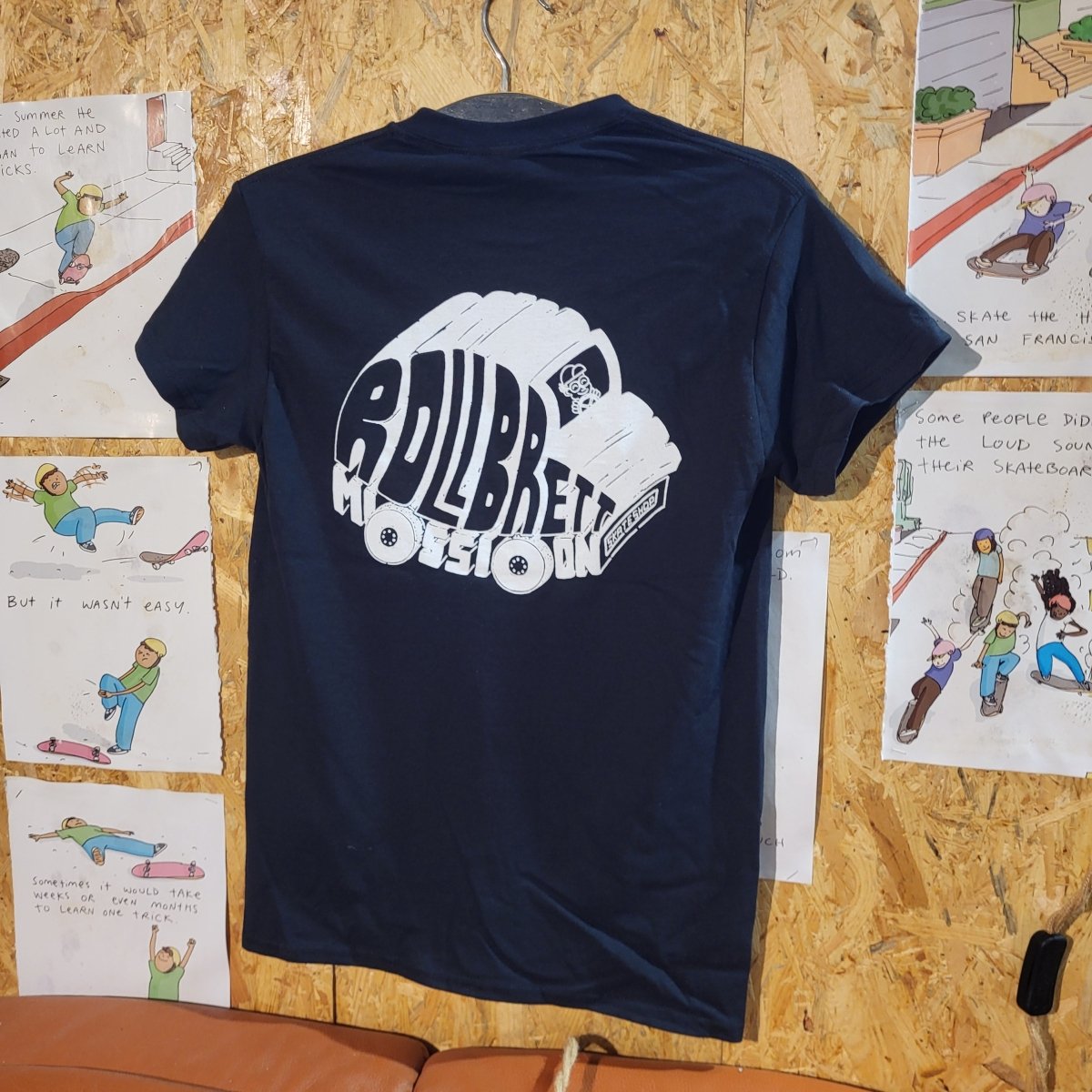 Rollbrett Mission Gabbo Mobil T-Shirt schwarz - Shirts & Tops - Rollbrett Mission