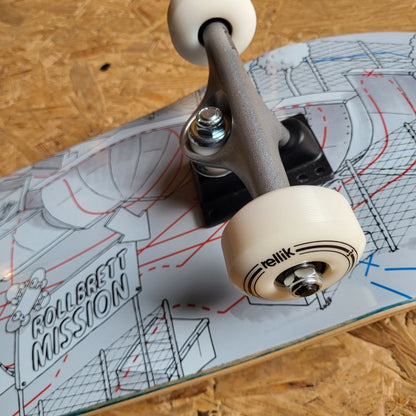 Rollbrett Mission Little Park Complete Skateboard - Skateboard-Decks - Rollbrett Mission
