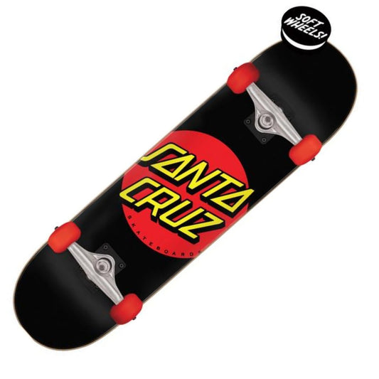 Santa Cruz Classic Dot 7.25 Super Micro Complete Skateboard - Skateboards - Rollbrett Mission
