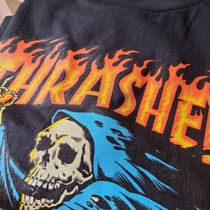 Santa Cruz T-Shirt O'Brien Thrasher Reaper black - Rollbrett Mission