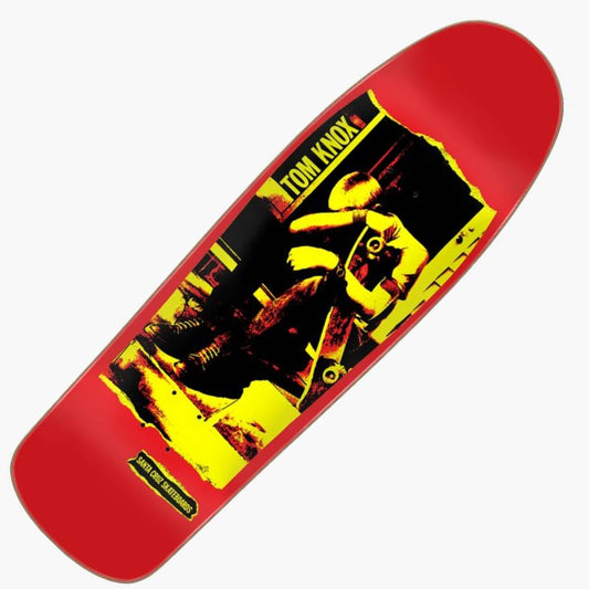 Santa Cruz Tom Knox Punk Reissue red 9.89" Deck - Skateboard-Decks - Rollbrett Mission