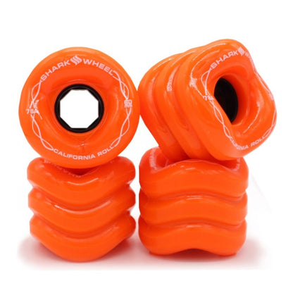 Shark Wheels California Roll 78A 60mm orange - Skateboard-Rollen - Rollbrett Mission