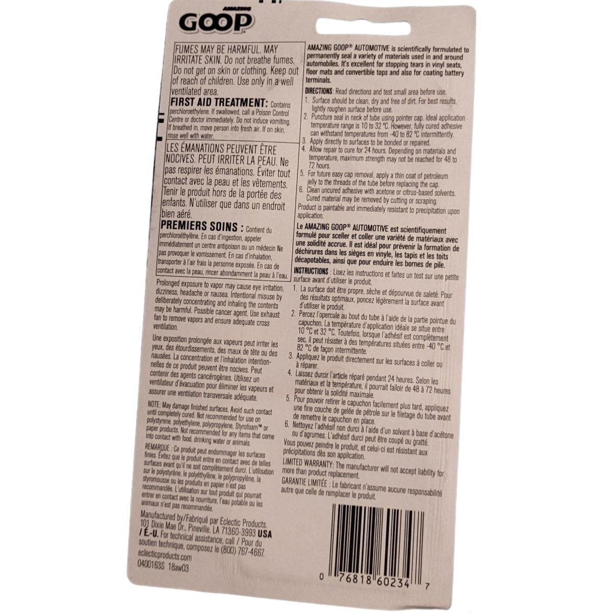 Shoe Goo Amazing Goop black 109 ml Tube Schuhreparatur Kleber - Skateboard-Kleinteile - Rollbrett Mission