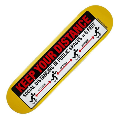 Skate Mental Keep Your Distance Deck - Skateboard-Decks - Rollbrett Mission