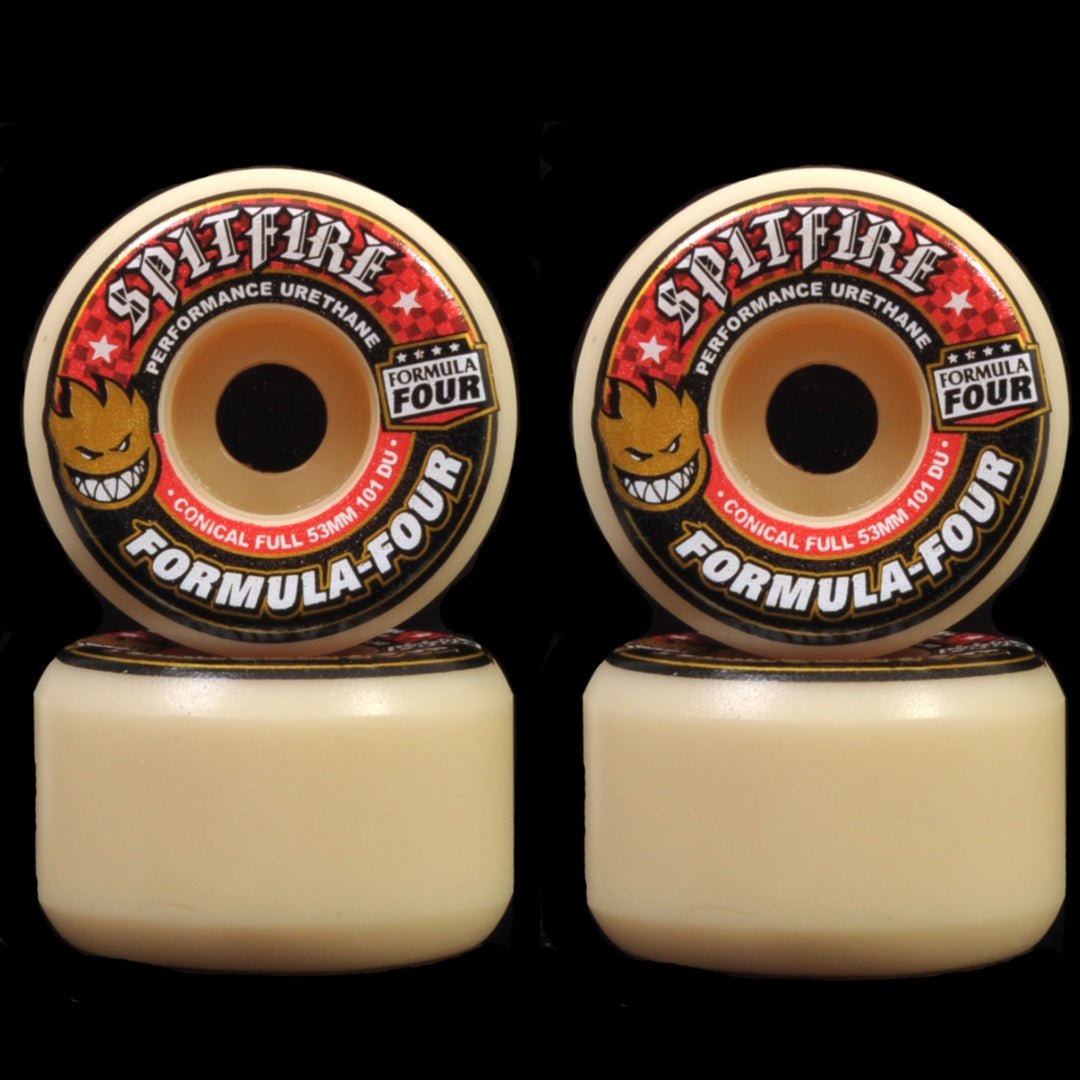 Spitfire F4 101A Conical Full Wheels - Skateboard-Rollen - Rollbrett Mission