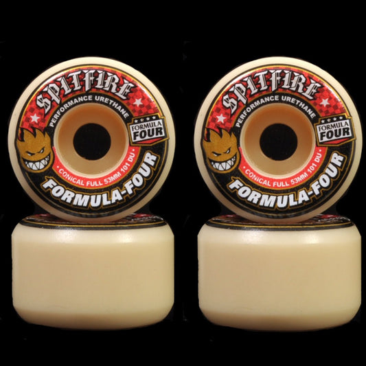 Spitfire F4 101A Conical Full Wheels - Skateboard-Rollen - Rollbrett Mission