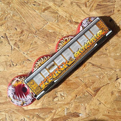 Spitfire F4 97A Savie T-Funk Radial Full Wheels - Skateboard-Rollen - Rollbrett Mission