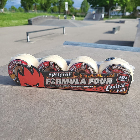 Spitfire F4 Conical Full 54mm 101A Wheels - Skateboard-Rollen - Rollbrett Mission