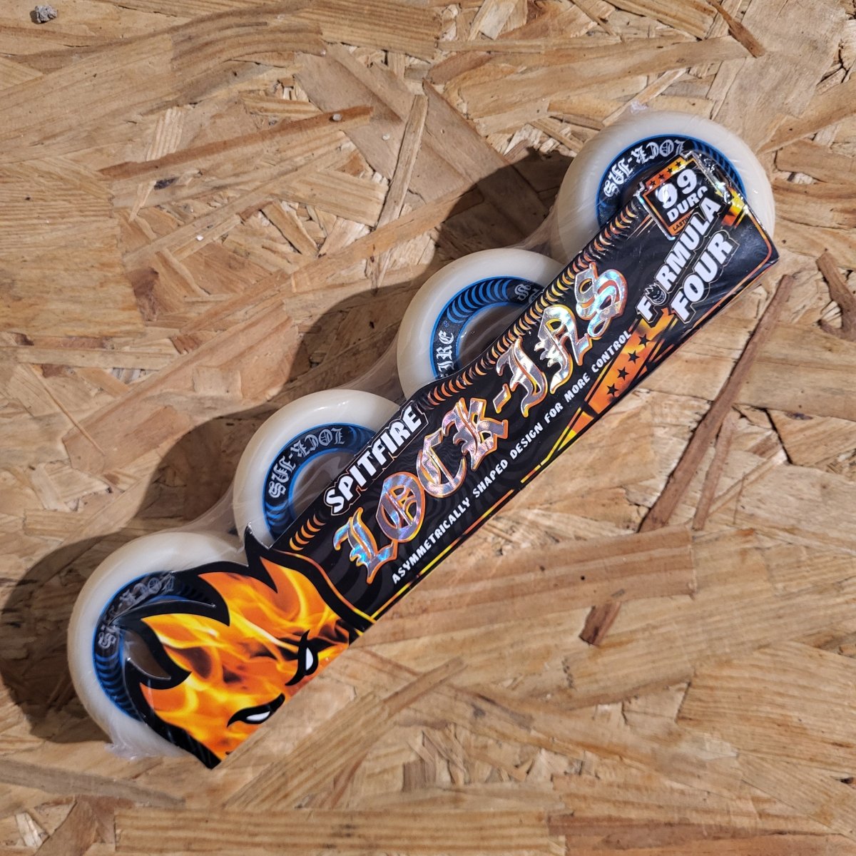 Spitfire F4 Lock Ins 55mm 99A Wheels - Skateboard-Rollen - Rollbrett Mission