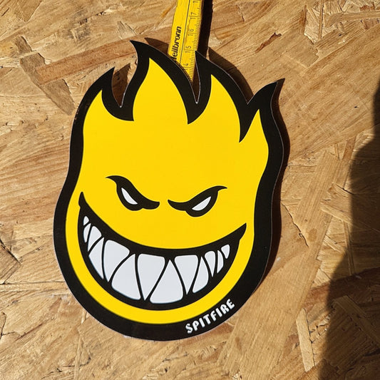 Spitfire Flamehead Sticker Medium - Rollbrett Mission