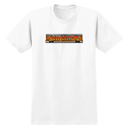 Spitfire Savie Train T-Shirt white - Rollbrett Mission