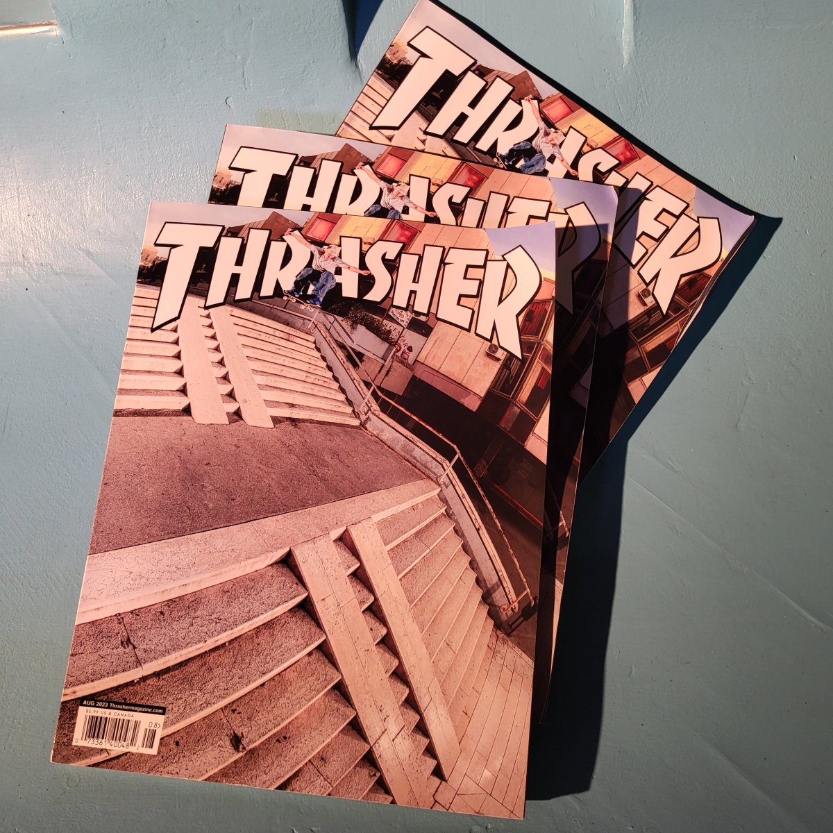 Thrasher Magazine 517 August 2023 - Zeitschriften - Rollbrett Mission
