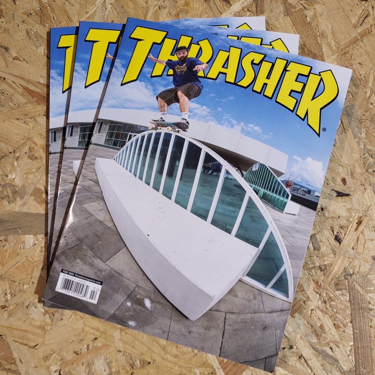 Thrasher Magazine 523 February 2024 - Zeitschriften - Rollbrett Mission
