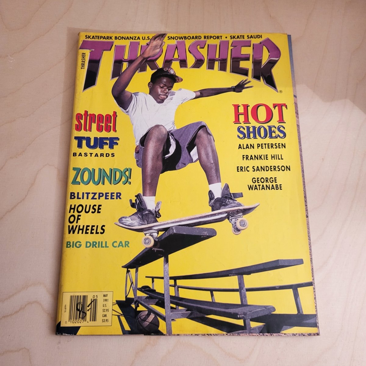 Thrasher Magazine May 1991 - Magazin - Rollbrett Mission
