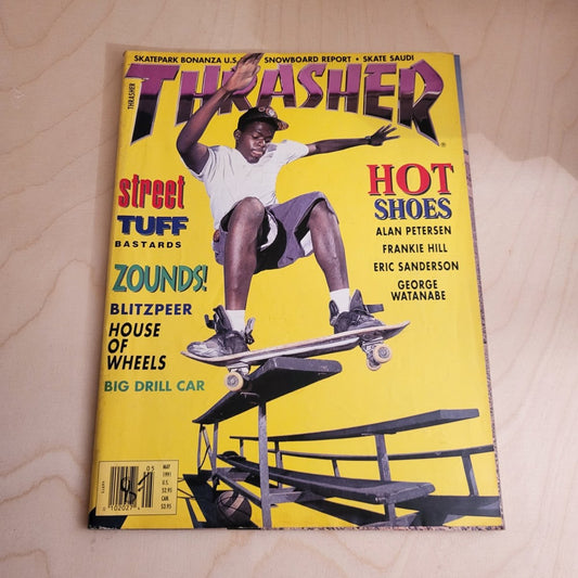 Thrasher Magazine May 1991 - Magazin - Rollbrett Mission