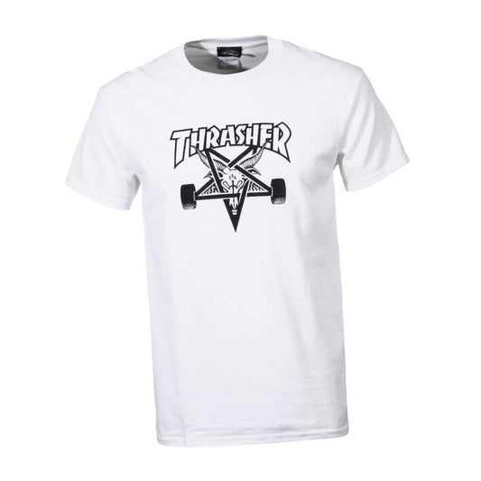 Thrasher T-Shirt Skategoat white - Rollbrett Mission