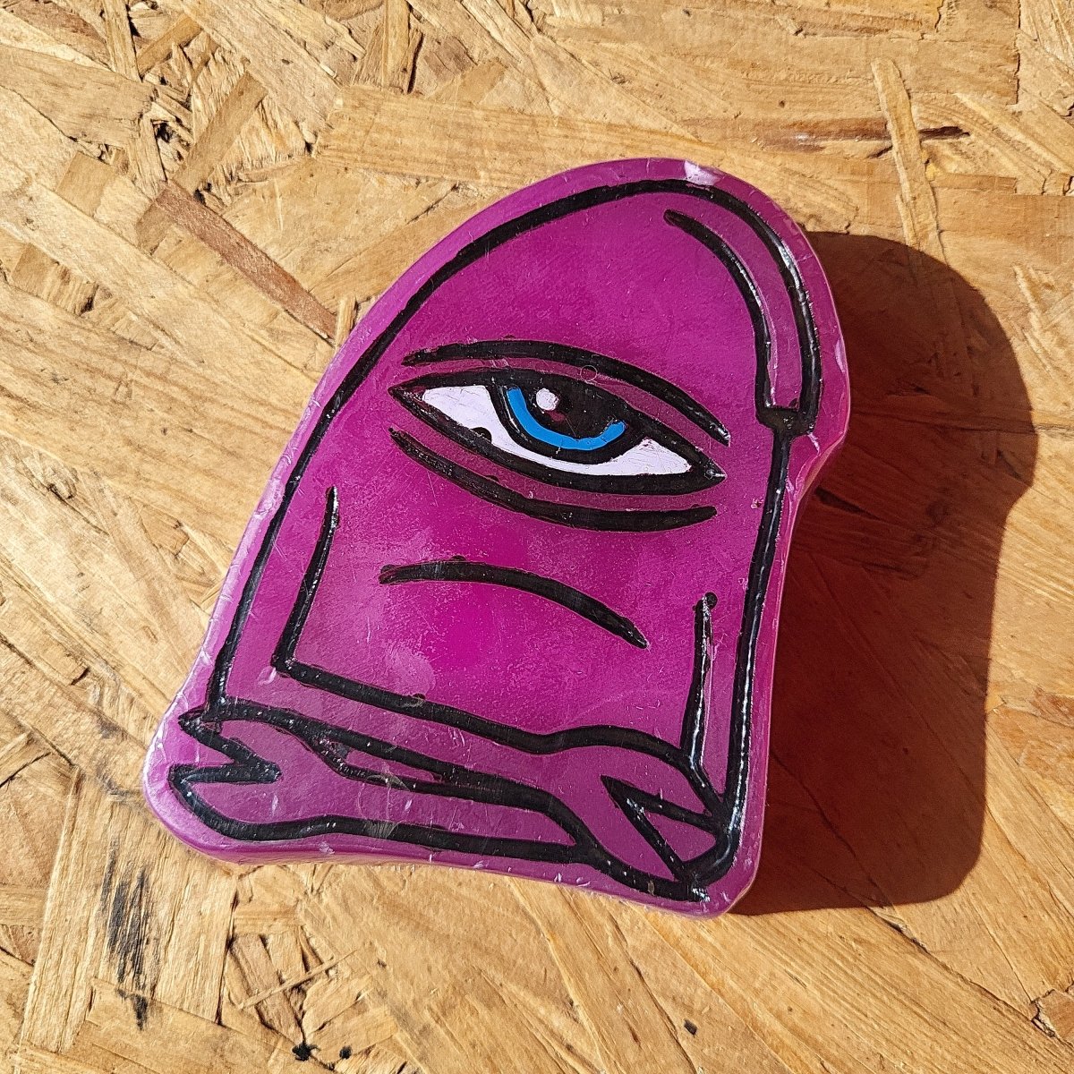Toy Machine Curb Wax purple - Rollbrett Mission