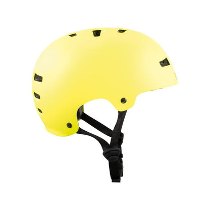 TSG Helm Evolution Solid acid yellow - Skateboarding-Schutzausrüstung - Rollbrett Mission