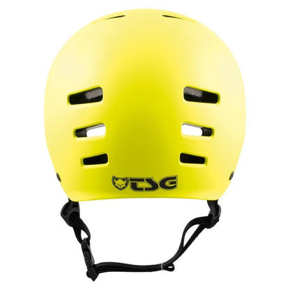 TSG Helm Evolution Solid acid yellow - Skateboarding-Schutzausrüstung - Rollbrett Mission