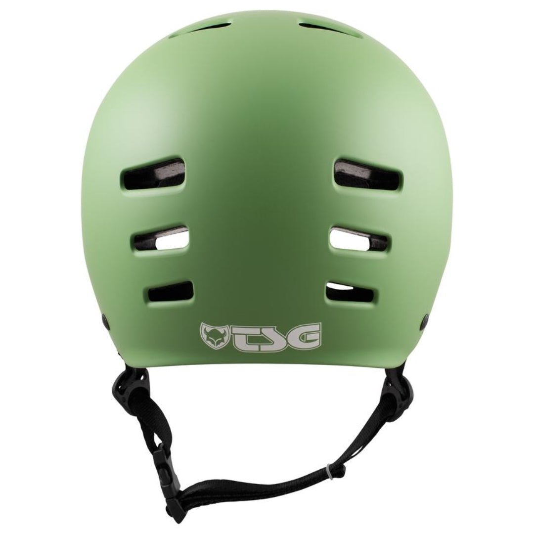 TSG Helm Evolution Solid fatigue green - Skateboarding-Schutzausrüstung - Rollbrett Mission