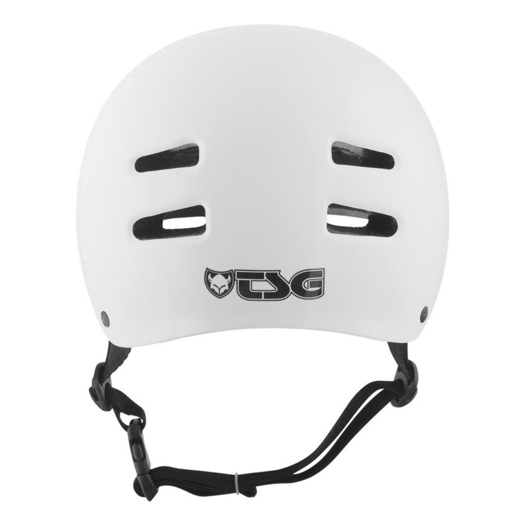 TSG Helm Skate/BMX injected white - Skateboarding-Schutzausrüstung - Rollbrett Mission