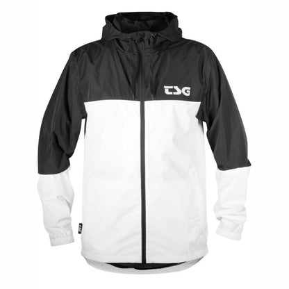 TSG Windbreaker Jacket black-white - Shirts & Tops - Rollbrett Mission