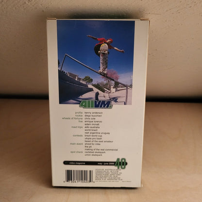 VHS Skatevideo 411VM 40 - 2000 - VHS - Rollbrett Mission