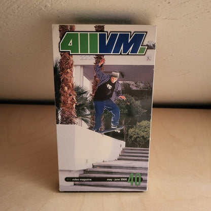 VHS Skatevideo 411VM 40 - 2000 - VHS - Rollbrett Mission