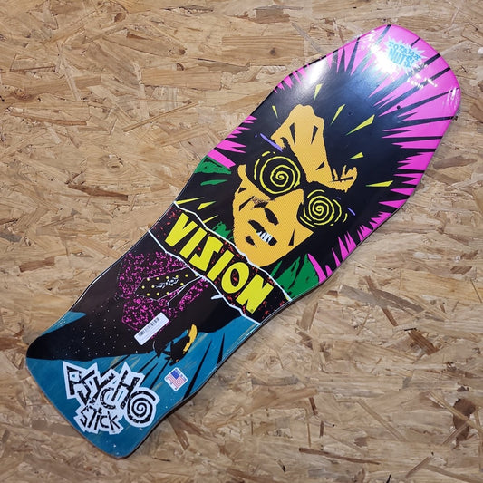 Vision Psycho Stick Original turquoise 10" Old School Deck - Skateboard-Decks - Rollbrett Mission