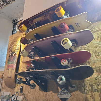 Wandhalterung für Skateboards, 3er Pack - Skateboarding - Rollbrett Mission